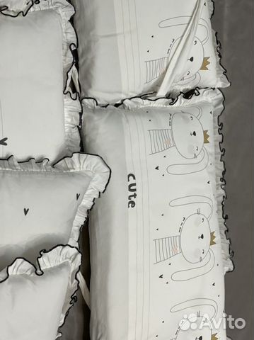 Бортики в детскую кроватку