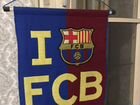 Вымпел FC barcelona