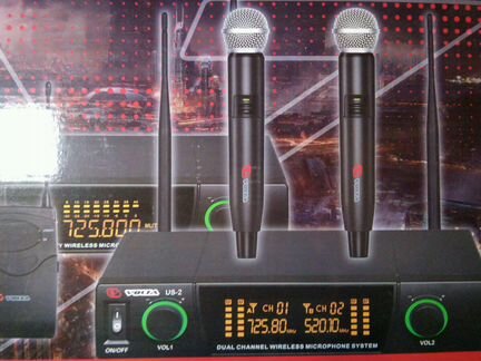 Оригинал Volta US-2X Новый радиомикрофон
