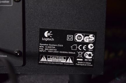 Компьютерные колонки Logitech Z323