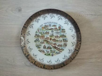 Тарелка Bavaria, винтаж 80-х, есть минус