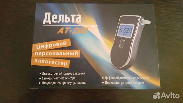 Алкотестер Дельта ат -200