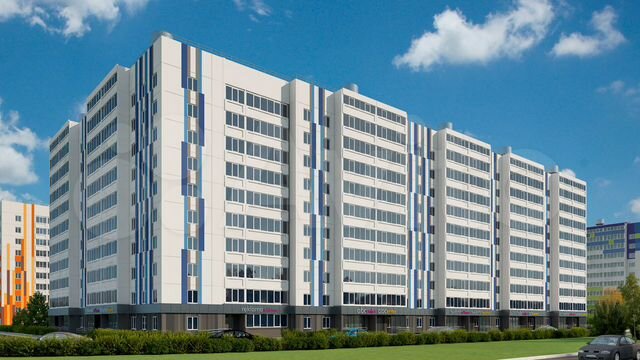 2-к. квартира, 56,5 м², 5/10 эт.