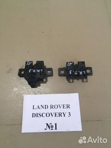 Замок и амортизаторы капота Land Rover Discovery 3