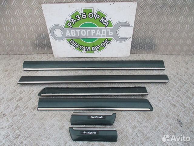 Молдинги дверей Mercedes Benz W210 1999г