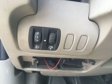 Блок управления светом Рено Сценик 2 2004