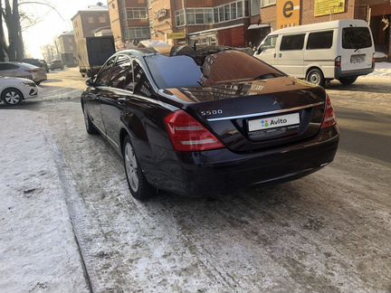 Mercedes-Benz S-класс 5.5 AT, 2007, 15 000 км