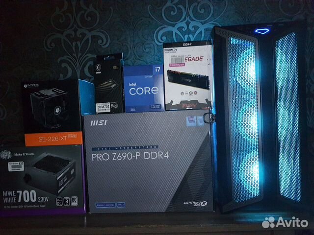 Топовый Пк Core i7 12700/MSI Z690/UHD Graphics 770