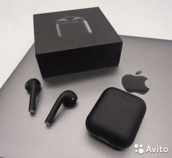 Наушники Airpods 2 Черные