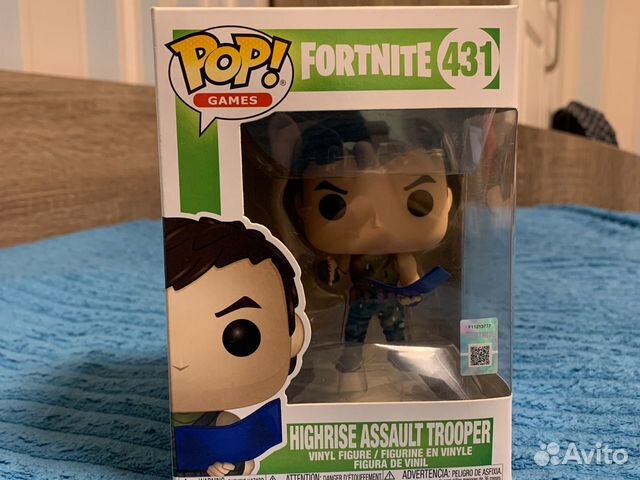 Unko POP Fortnite Highrise Assault Trooper
