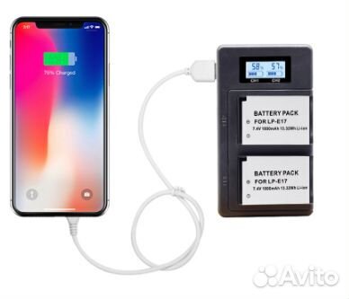 Аккумулятор canon LP e17