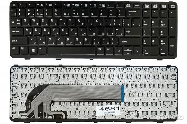 Клавиатура HP 450 G0 455 G1 470 G1 P/N: 90.4ZA07.L