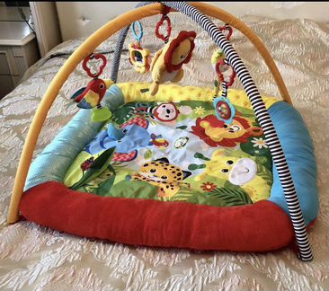 Коврик детский развивающий Мазеркеа с музыкой