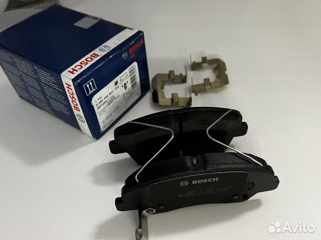 Колодки тормозные передние Solaris/Rio