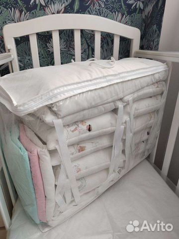 Комплект бортики-подушки 12шт