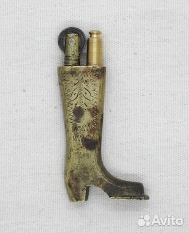 Зажигалка бензиновая старинная 