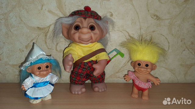 Большой троль Dam и тролли Russ 1985