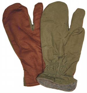 Рукавицы и перчатки армейские СССР, новые