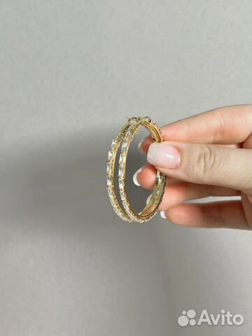 Модные Серьги кольца