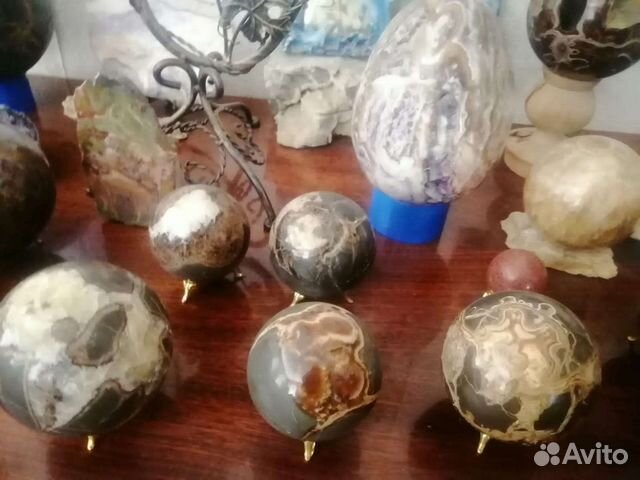 Шары из минералов. Септарии. Жеоды. Окаменелости