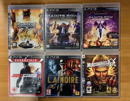 PlayStation 3 игры серии Saints Row