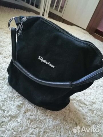 Сумка кожа замша farfalla rosso