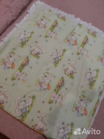 Одеяло для новорожденного на выписку конверт