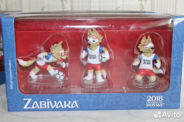 Фигурки в подарочной коробке 2018 fifa World Cup