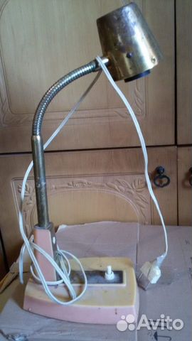 Лампа настольная СССР. Винтаж