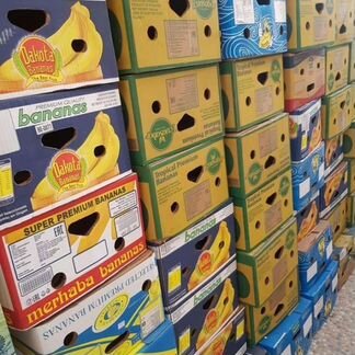 Коробки банановые бу