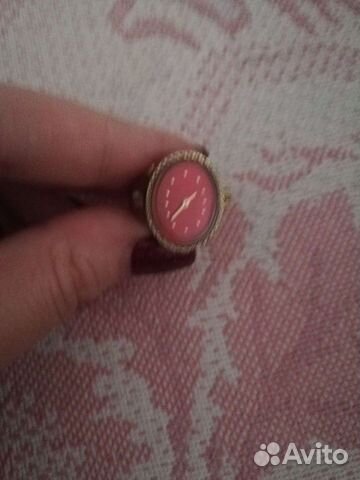 Часы кольцо чайка