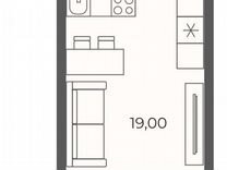 Квартира-студия, 23,9 м², 14/26 эт.