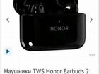 Honor Earbuds 2 Lite черный объявление продам