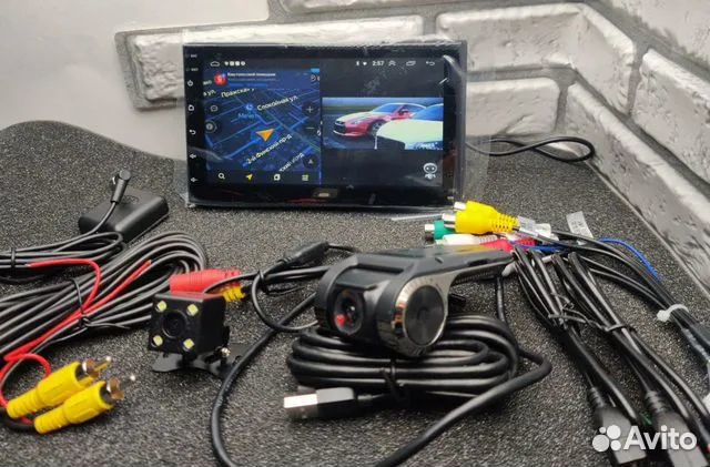 Комплект Магнитола +камера +регик android 10