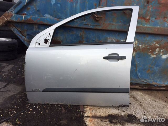 Передняя левая дверь на opel astra h