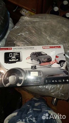 Парктроник Parkmaster 238 (на 8 датчиков) черный