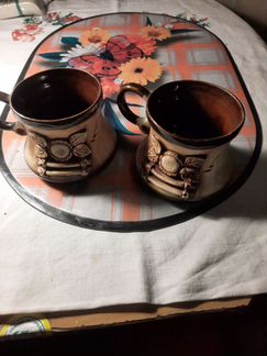 Чашка кофейная из керамики 2шт