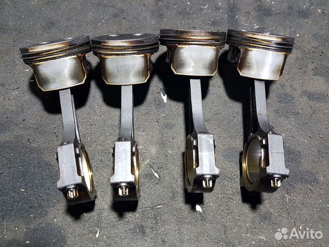 Поршень с шатуном ford focus 2 1.6 hwda