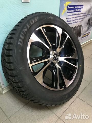 Комплект R20 в сборе на Toyota LC 200 Dunlop