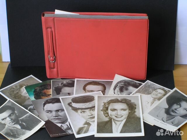Альбом с фотографиями советских актеров