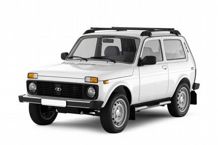Рейлинги с поперечинами Усиленные для LADA 4x4