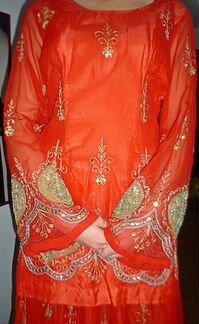 Пенджабский костюм женский