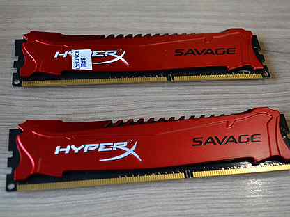 Оперативная память HyperX 8 гб DDR3 1866 мгц