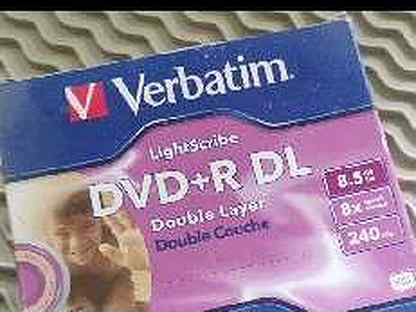 DVD-R DL Verbatim двуслойные диски