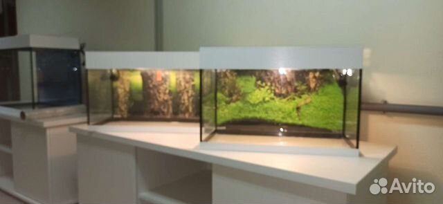 Аквариум 72л свет, встроенный биофильтр фон