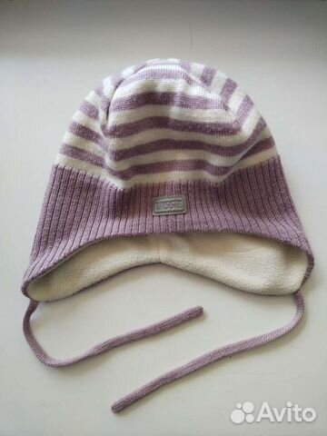 Шапка для девочки весна/осень 46-48 р-р