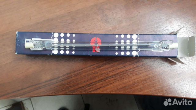 Лампа галогенная кг-1000Вт-220в R7s 189мм