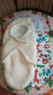 Конверт-кокон и пелëнка на липучке