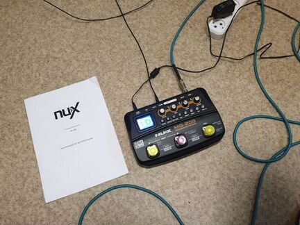 Гитарный процессор эффектов NUX MG200