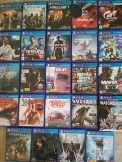 Игры Sony PS4 новые и б/у, наличие уточняйте